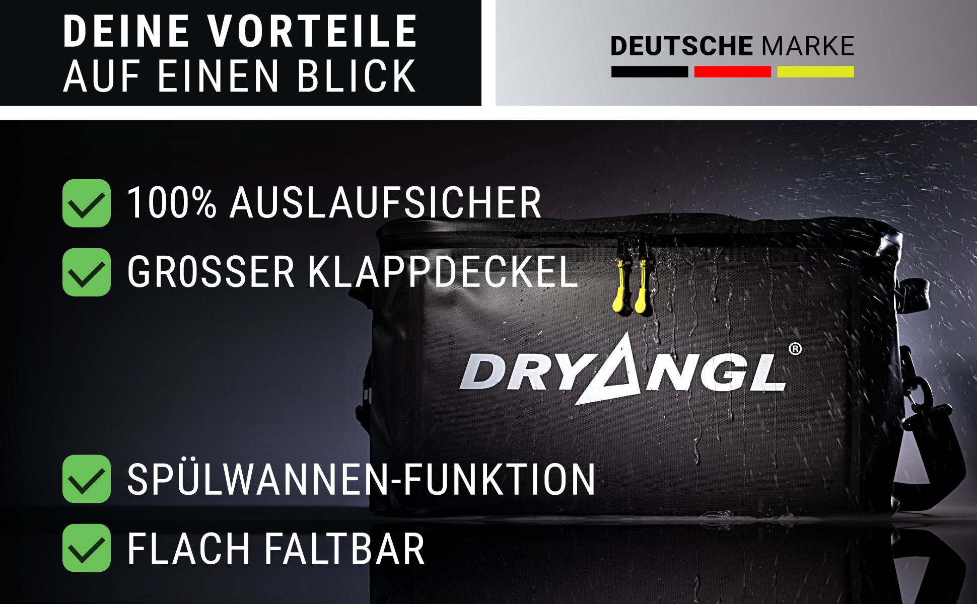 GearTub Transportbox von DRYANGL für nasses oder empfindliches Equipment – Bild Nr. 05.
