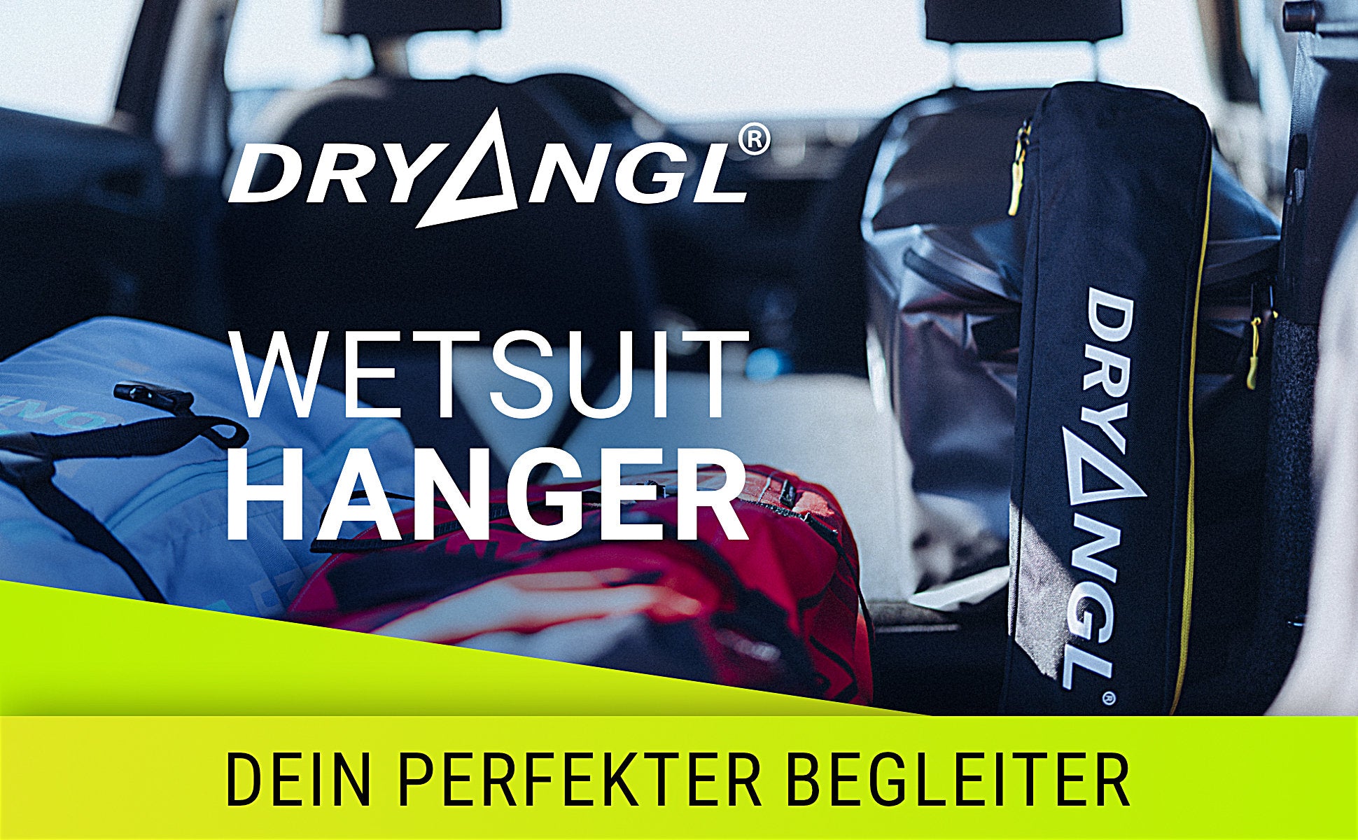 Hanger von DRYANGL zum Aufhängen von Neopren oder nasser Ausrüstung – Bild Nr. 01.