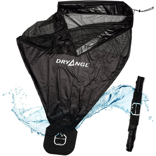 Dryangl Dripper – wasserfester Auffangsack für tropfende Neoprenausrüstung