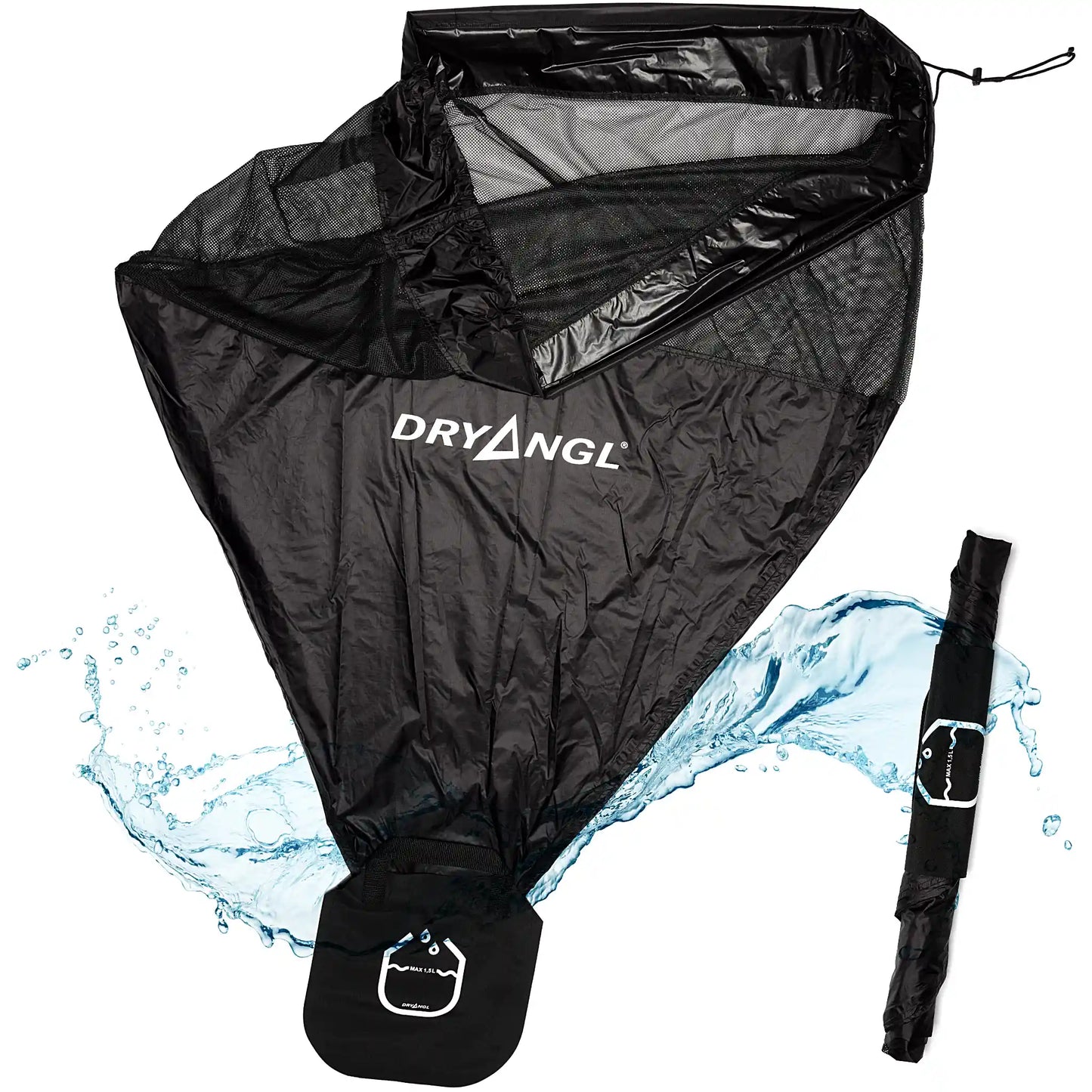 Dryangl Dripper – wasserfester Auffangsack für tropfende Neoprenausrüstung