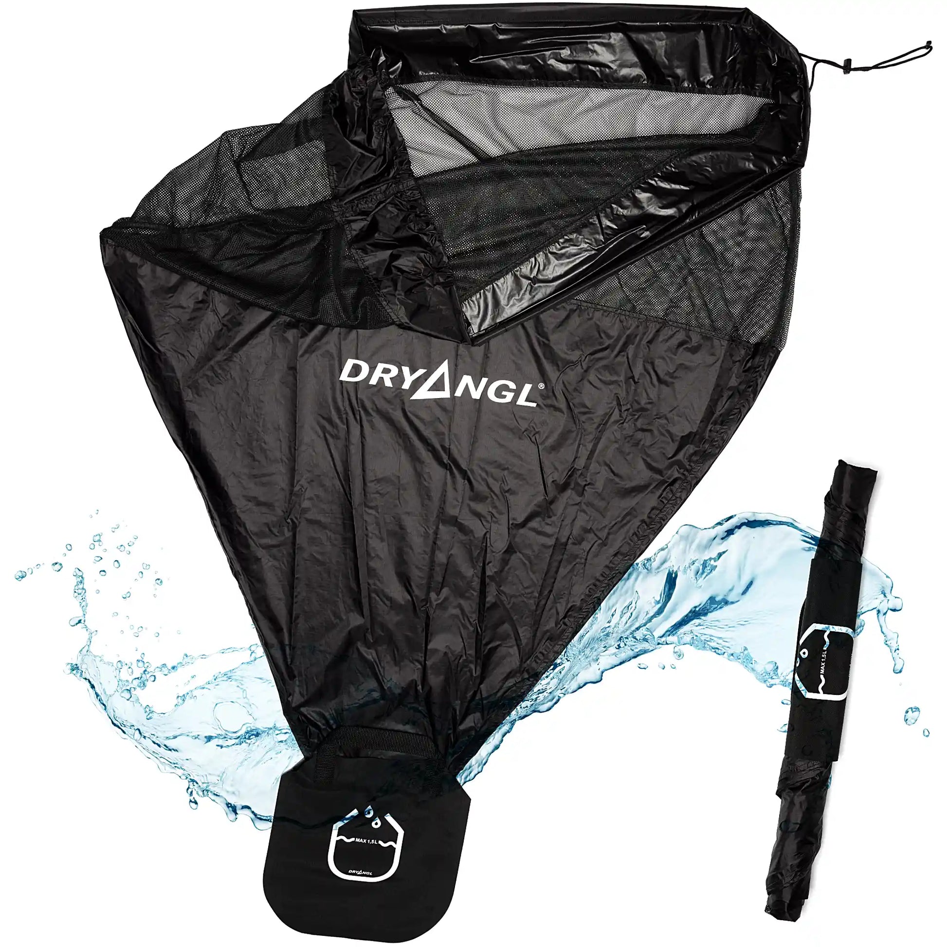 Dryangl Dripper – wasserfester Auffangsack für tropfende Neoprenausrüstung