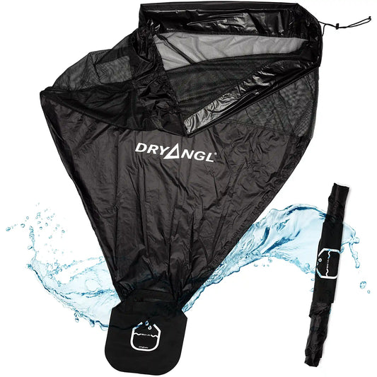 Dryangl Dripper – wasserfester Auffangsack für tropfende Neoprenausrüstung